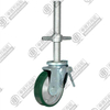 5\\" 螺纹阀杆旋转带刹车橡胶（绿色）