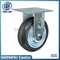 6英寸铁芯橡胶脚轮刚性