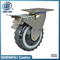 5英寸防滑PU旋转带刹车脚轮