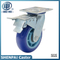 6" 重型超级聚氨酯锁定旋转工业脚轮