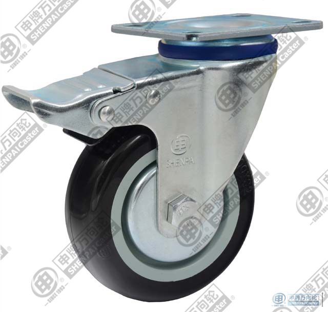 5\\" 超级聚氨酯旋转锁定脚轮