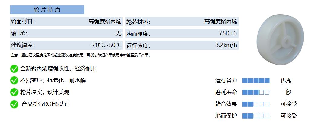 10A 聚丙烯轮 白 副本