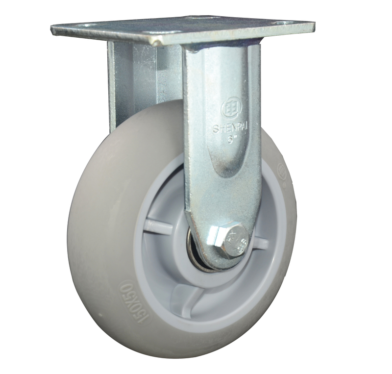 4' TPR 重型刚性脚轮